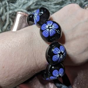 Hawaiian kukui nut bracelet